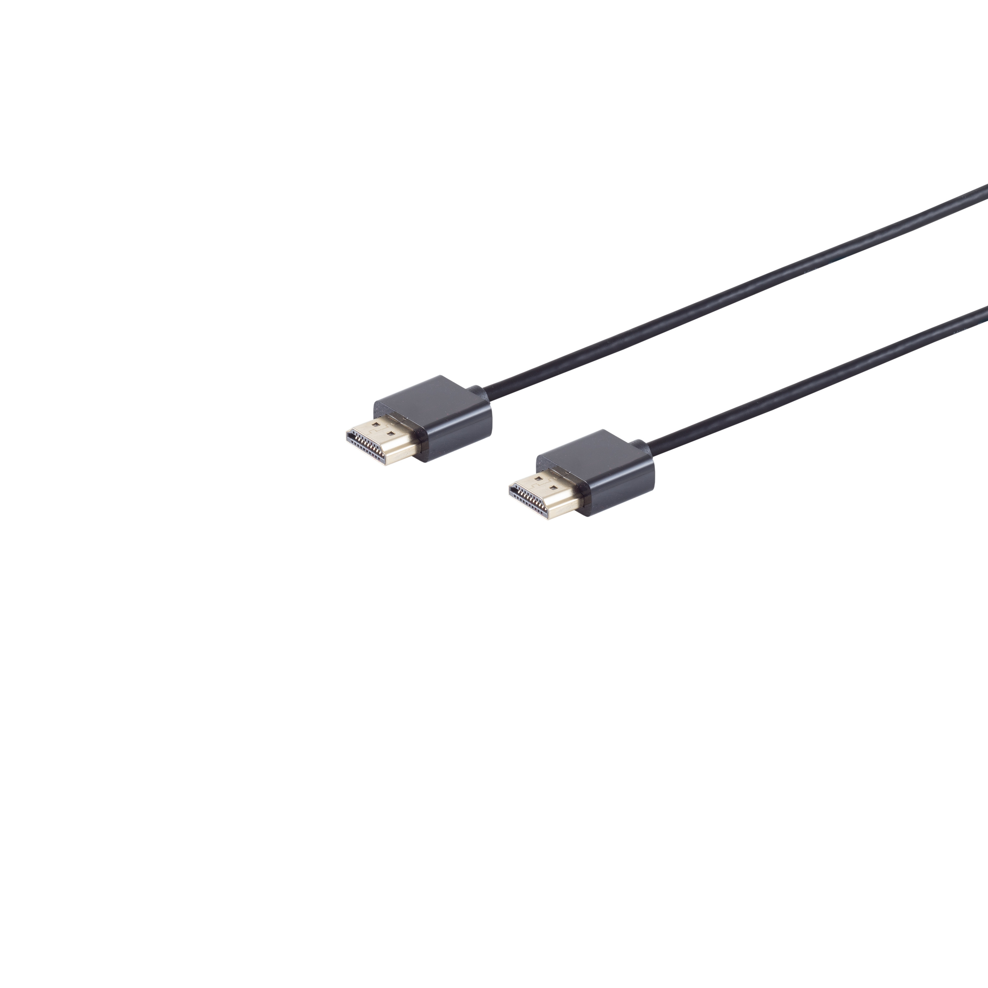 S/CONN A-Stecker HDMI extra dünn CONNECTIVITY HDMI 1,5m Kabel / HDMI A-Stecker MAXIMUM