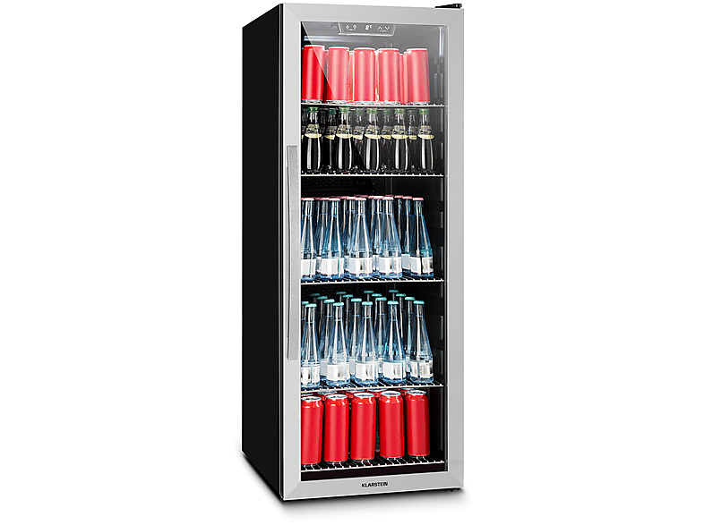 KLARSTEIN Beersafe 6XL (F, hoch, cm 129 Edelstahl) Kühlschrank