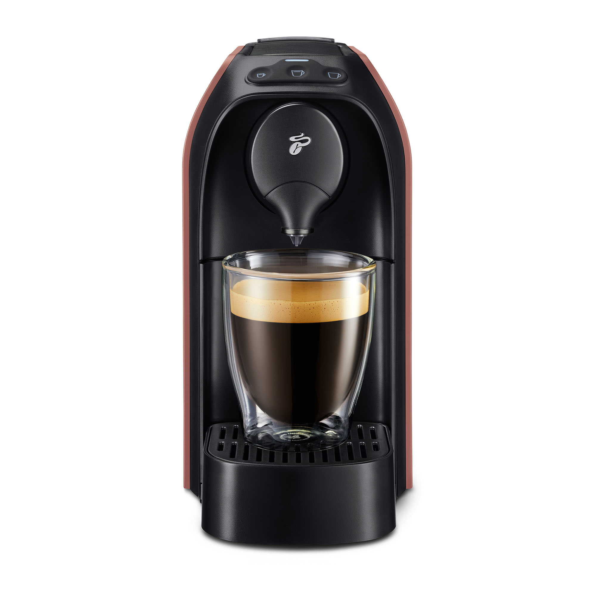 und Espresso für 30 Crema, Caffè Kaffee CAFISSIMO Kapselmaschine, Rose Powder Kaffeemaschine \