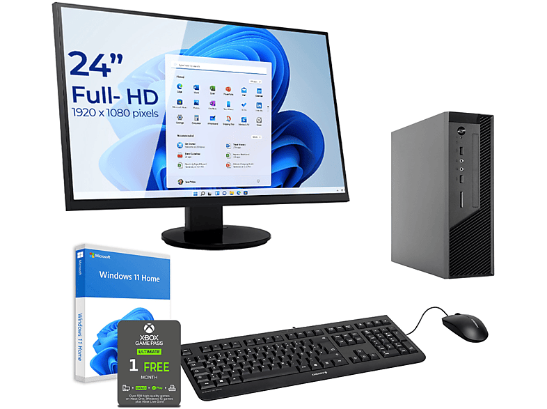 GB Ryzen PC-desktop 8 GB AMD Prozessor, AMD 5600G 1000 Ryzen 5 SSD 5600G, SEDATECH RAM, 5 mit