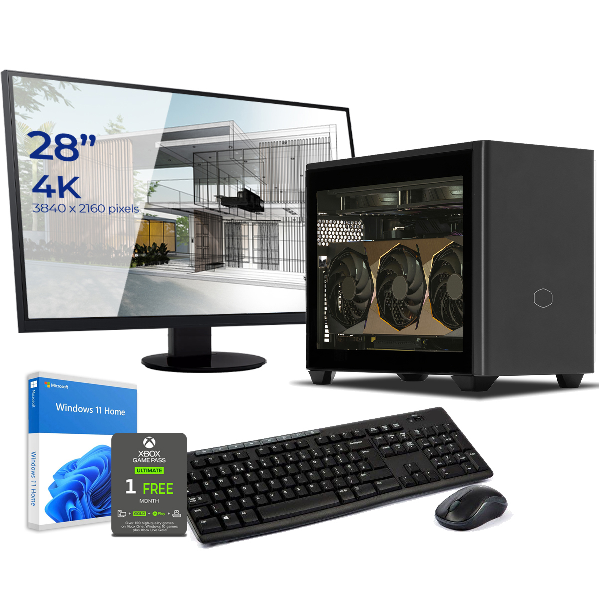 SEDATECH Intel i7-14700KF mit GB Intel 64 Prozessor, RAM, Wasserkühlung, PC-desktop SSD, i7-14700KF 2000 GB 16 mit GB