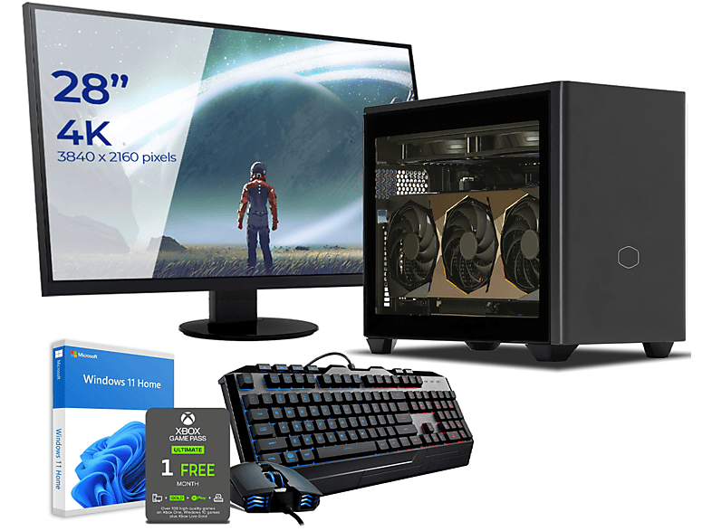 Wasserkühlung, RAM, GB Gaming Intel GB 32 2000 GB i7-14700KF i7-14700KF SSD, SEDATECH 12 mit mit Prozessor, Intel PC