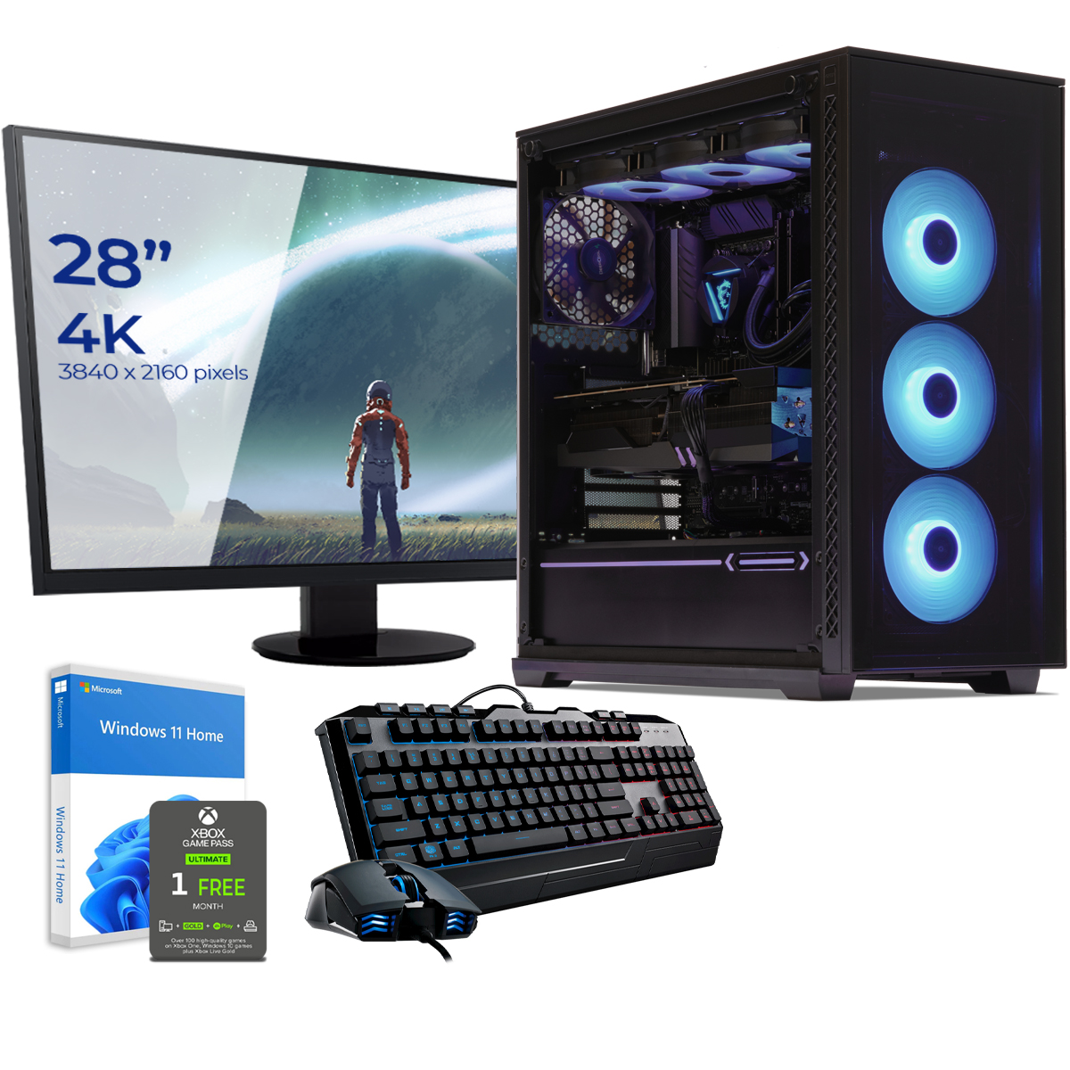 mit i7-13700KF PC Intel Intel SEDATECH mit RTX4080, SSD, Wasserkühlung, RAM, GB 1000 3000 GB 16 Prozessor, Gaming i7-13700KF 32 HDD, GB GB Geforce