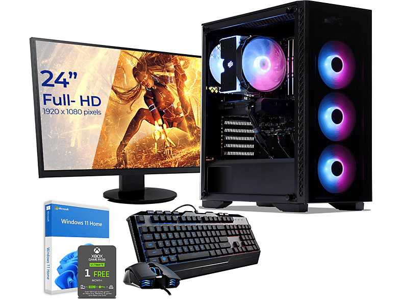 GB AMD RTX4070Ti, 9 9 Ryzen SEDATECH 1000 Ryzen 5900X PC HDD, mit 12 2000 GB AMD RAM, SSD, Prozessor, GB 5900X, 16 Geforce Gaming GB