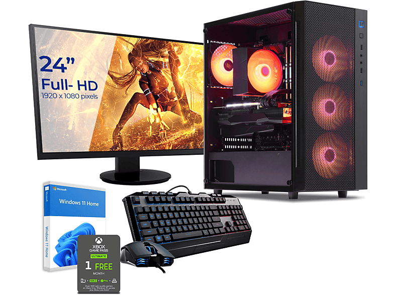 GB Gaming PC GB i7-11700KF RTX3060, SEDATECH SSD, 1000 16 GB HDD, Prozessor, Intel RAM, Intel mit i7-11700KF, Geforce 2000 GB 12