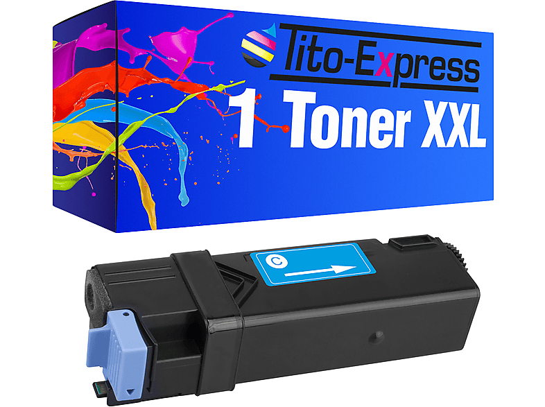 Xerox 01331) TITO-EXPRESS 6125 PLATINUMSERIE (106 R Toner Cyan