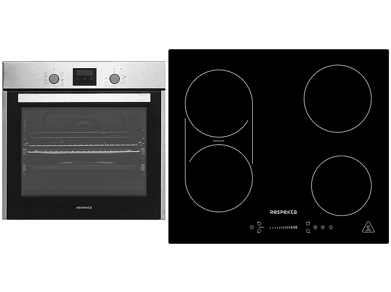 RESPEKTA ASET1406600I, 60 (Induktionskochfeld, Liter) A, Backofenset