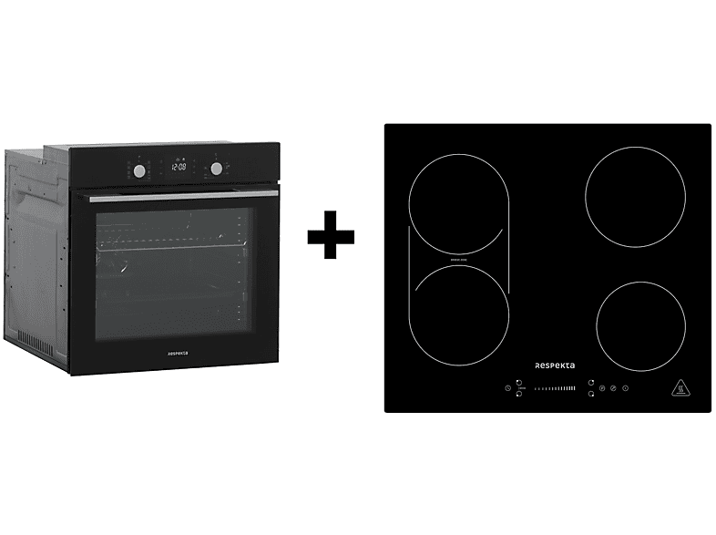 RESPEKTA ASET7006600I, Backofenset (Induktionskochfeld, A, 80 l) | Einbauherdsets
