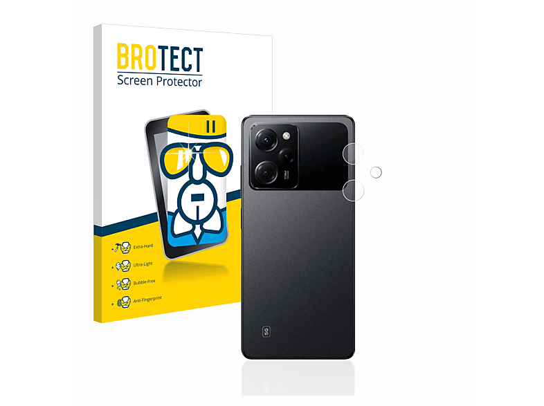 BROTECT Airglass klare Kamera)) Pro Poco Xiaomi Schutzfolie(für X5 (NUR
