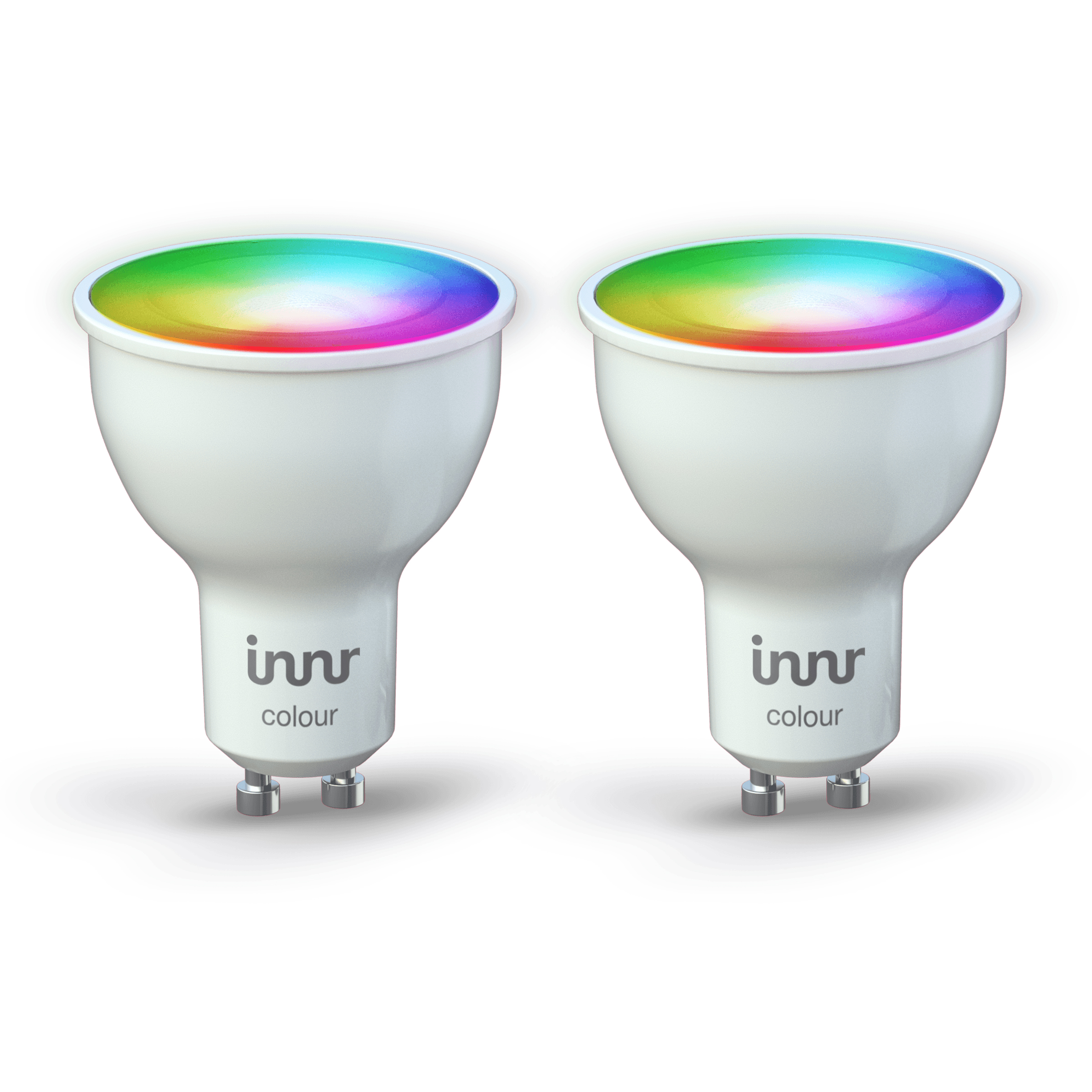 INNR Zigbee + Lampe Hue GU10 Alexa, mit C-2 & Smart 2-pack, RGBW, 1800K-6500K RS LED 230 Philips white LED, Kompatibel RGB
