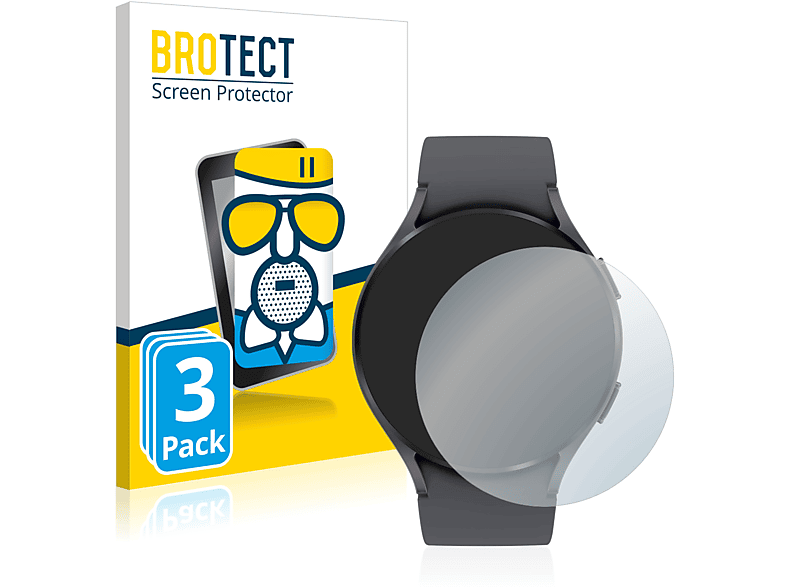 BROTECT matte Schutzfolie(für Garmin Airglass Pro) Fenix 6S 3x