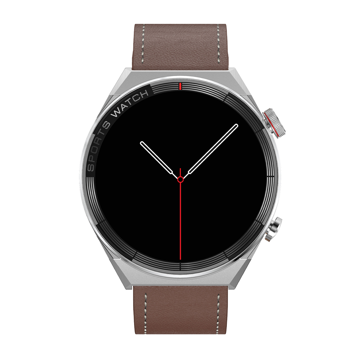 Maverick WATCHMARK braun Leder, Braun Metall Smartwatch