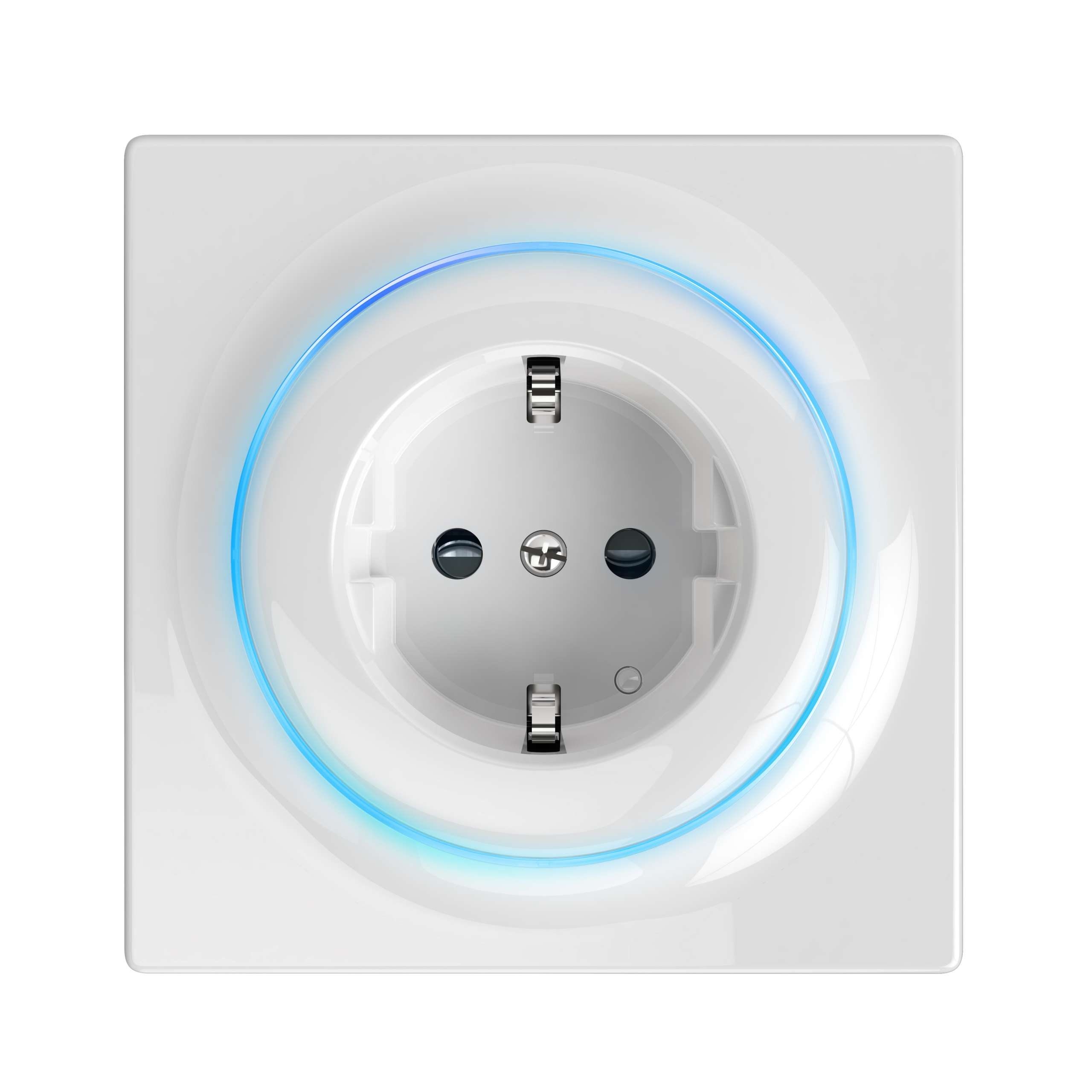 Intelligente Typ Steckdose Z-Wave+ Outlet F Walli FIBARO Weiß - - mit Schutzkontaktstecker, Fibaro