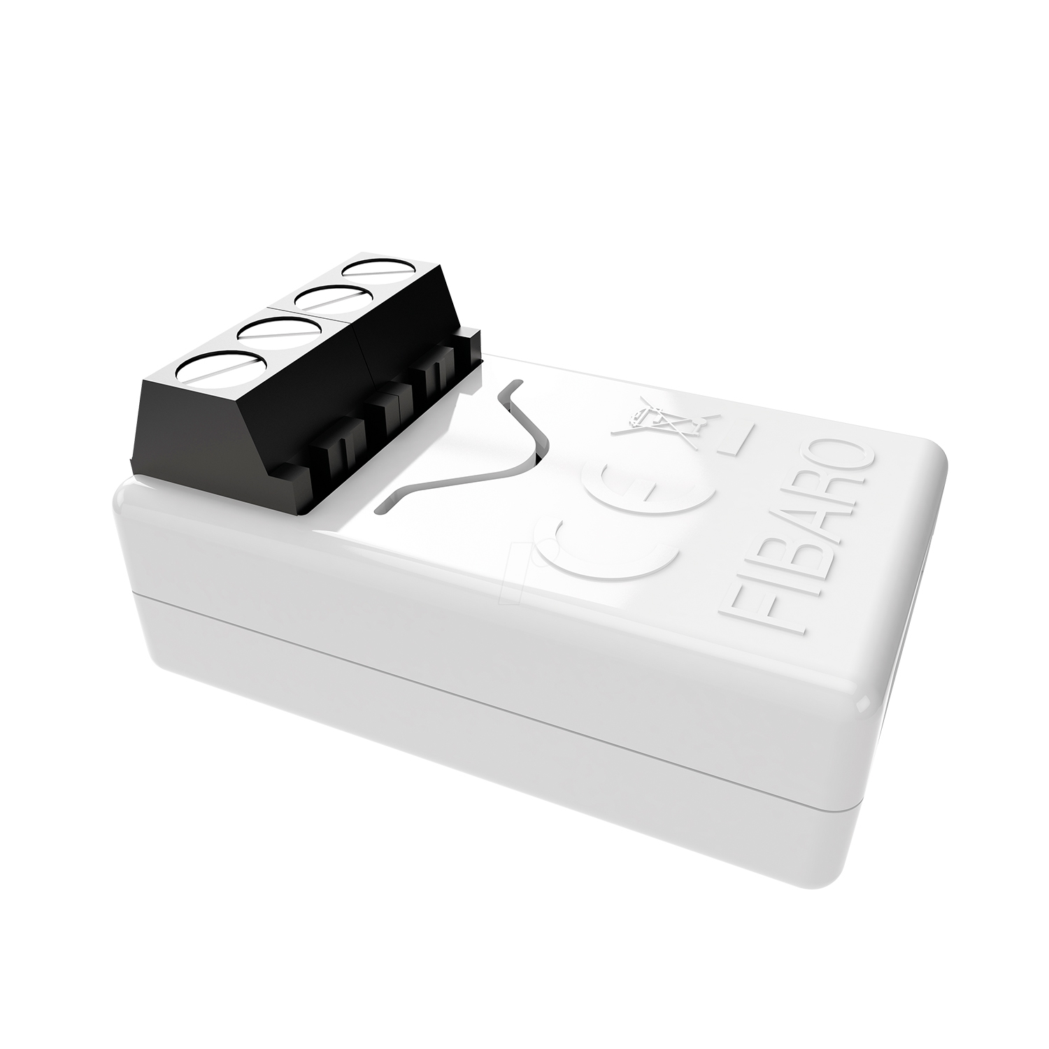 FIBARO Z-Wave+ Smart Control Modul - - Fibaro Aktor, Weiß Implantat Smart