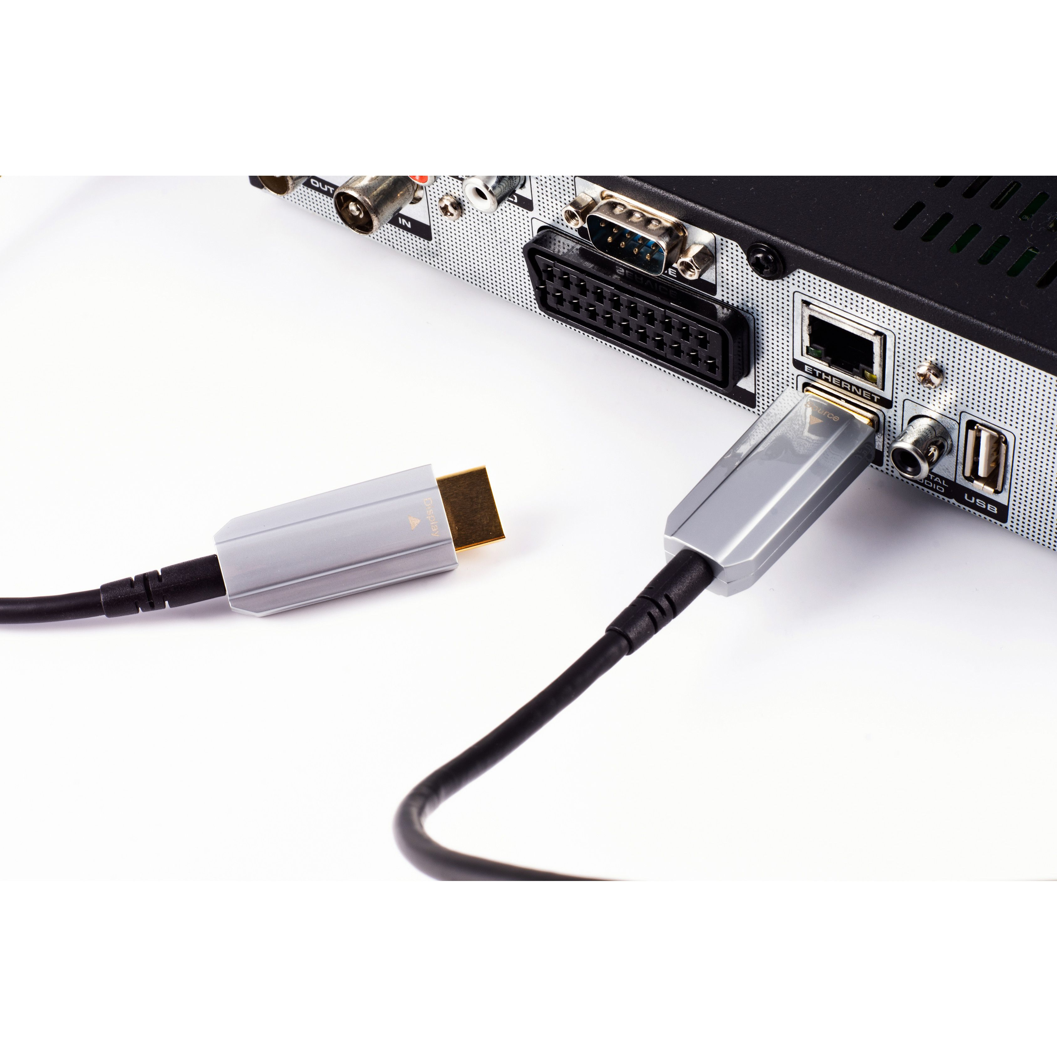 Anschlußkabel-50,0m AOC Kabel SHIVERPEAKS Optisches-HDMI