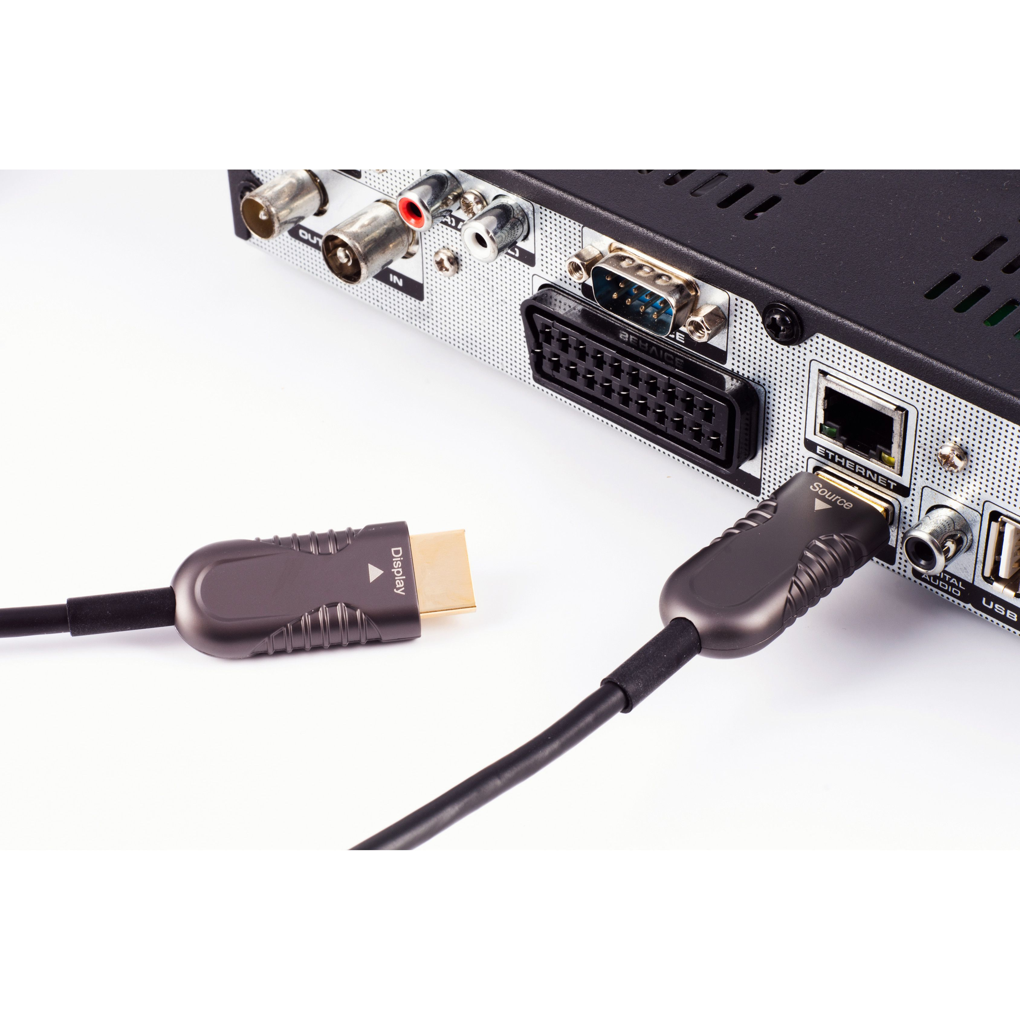 SHIVERPEAKS Optisches HDMI Kabel 20m AOC Kabel, 4K