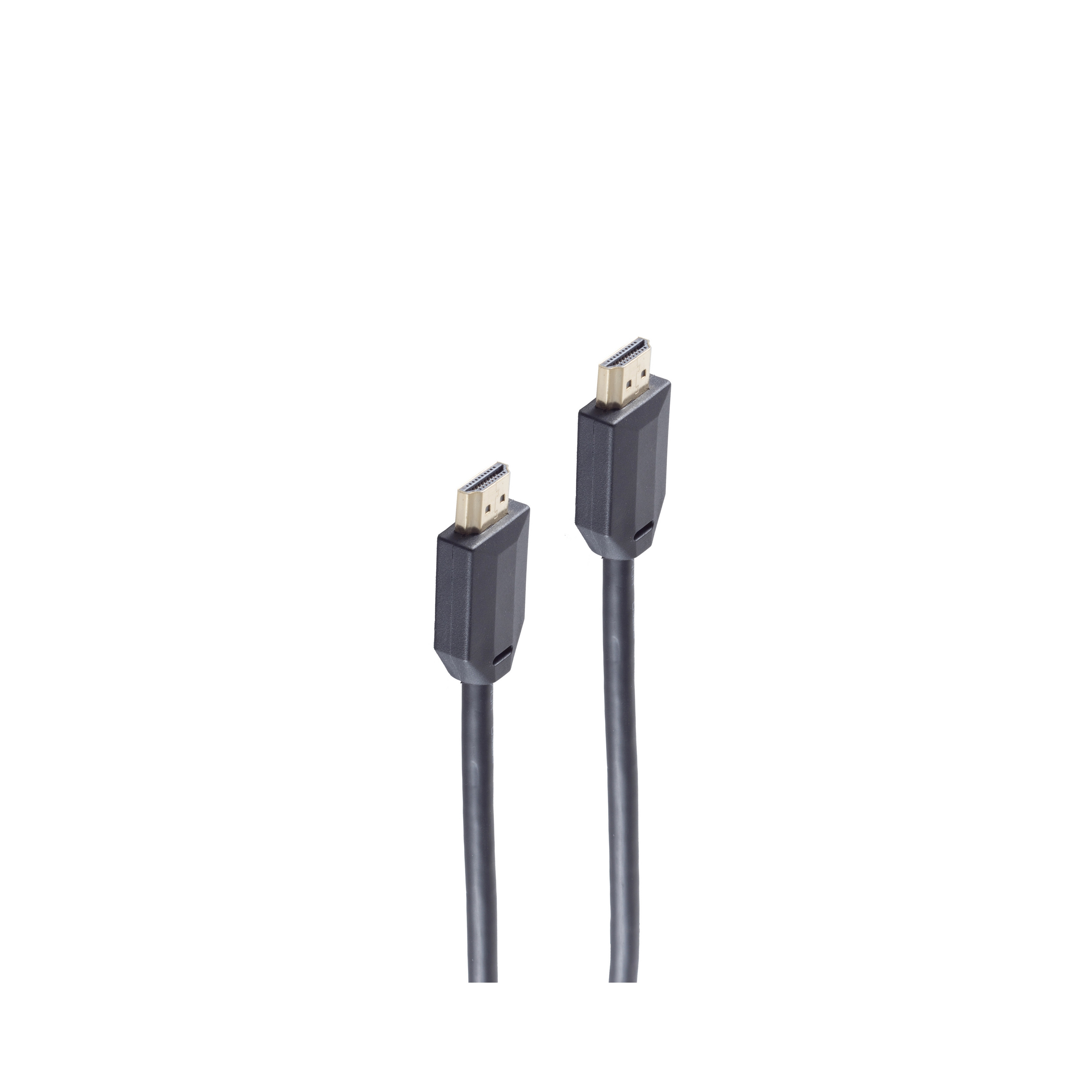 SHIVERPEAKS Ultra Kabel, HDMI 2m 10K, Kabel schwarz, HDMI PVC