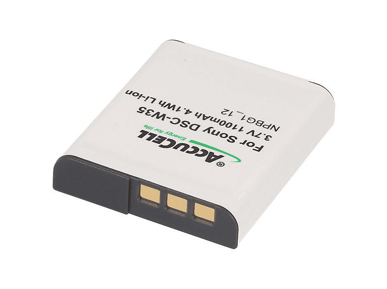 AccuCell Batteria adatta per Sony DSC-W35
