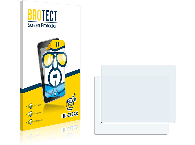 BROTECT 2x klare Schutzfolie(für H320) iRiver