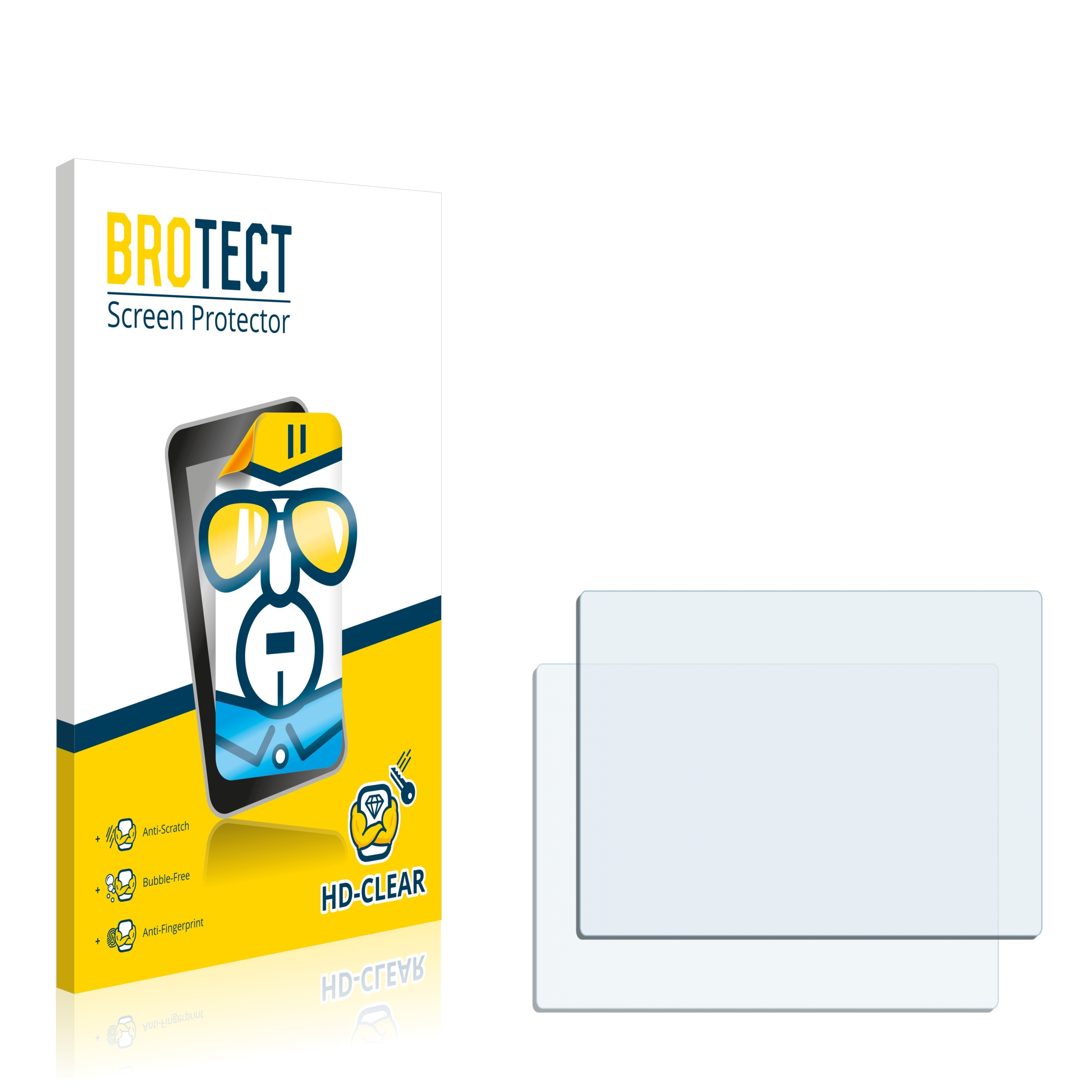 BROTECT 2x klare Schutzfolie(für Mini) iPod Apple