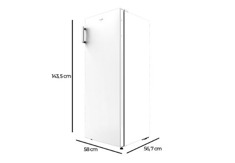 Frigorífico una puerta - CECOTEC Bolero CoolMarket 1D 242 White,  Altura=58,8 cm, White