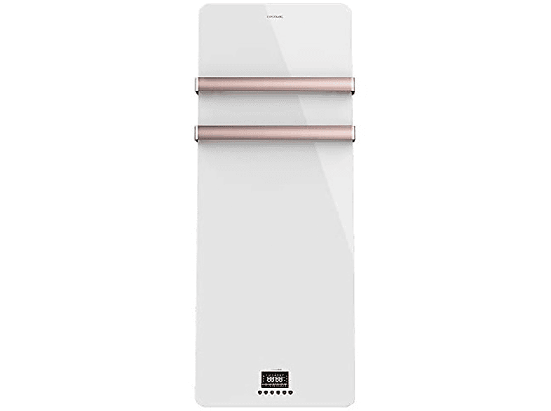 Cecotec ReadyWarm 5000 Towel Elektrische handdoekradiator, energiebesparend, 100 W, lichtindicator, veiligheidssystemen, beschermingsklasse IP24, vloer- of wandmontage, ideaal voor badkamer