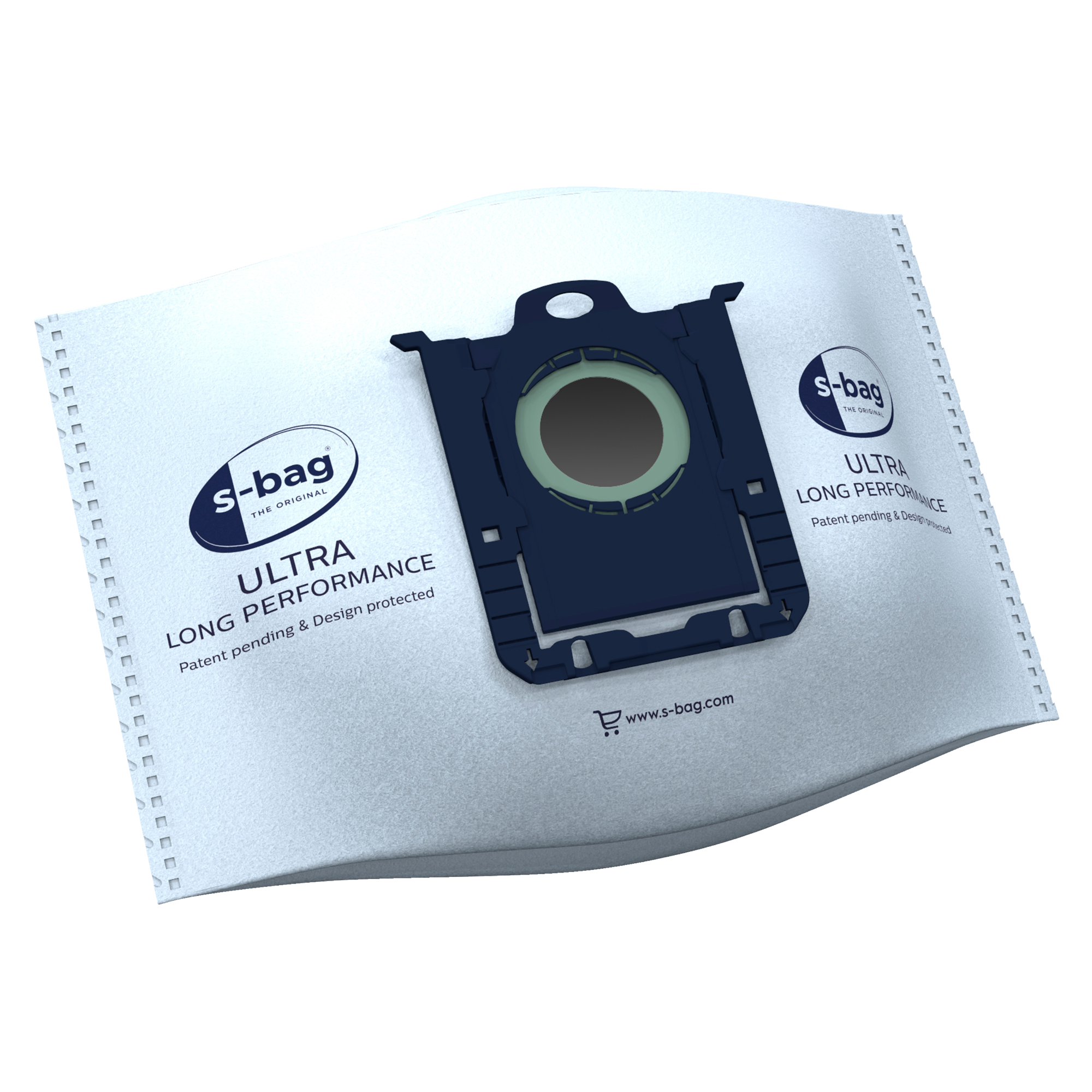 S-bag Staubsaugerbeutel, ultra lange Leistung, zum Patent angemeldetes Design.