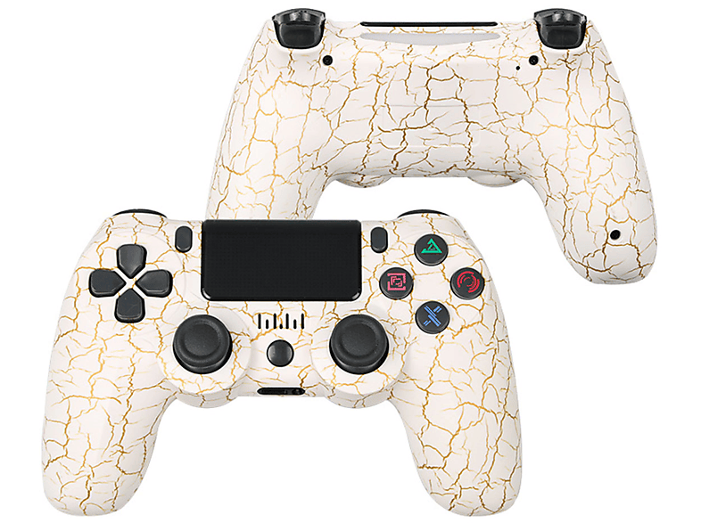 RESPIEL Gamepad für PC/PS2/PS3/PS4 Controller Textur SATURN