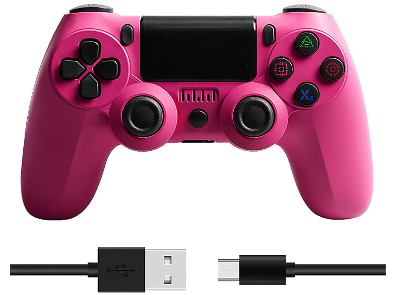 RESPIEL Gamepad für PC/PS2/PS3/PS4 Controller Rose MediaMarkt