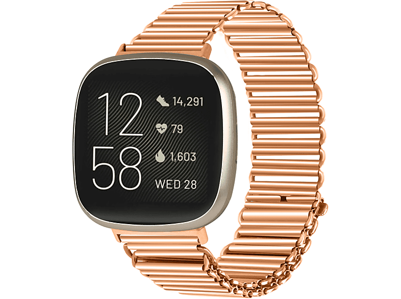 Cinturino Fitbit Versa 3 Metallo