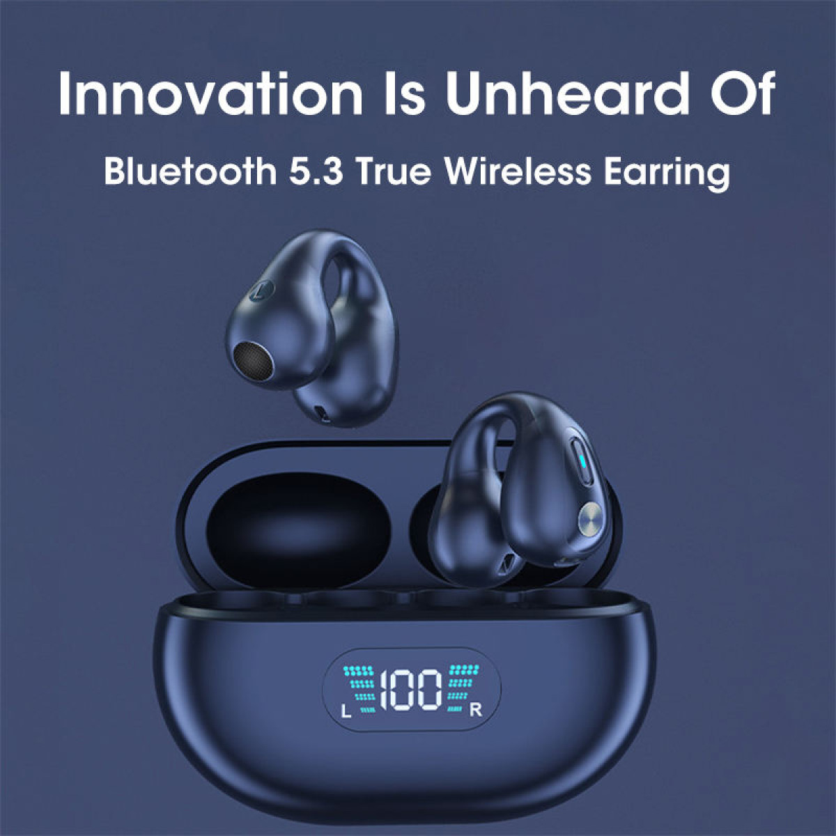 INF Kabellose Open-Ear-Kopfhörer Bluetooth Weiß Kabellose 5.2, Open-ear Kopfhörer