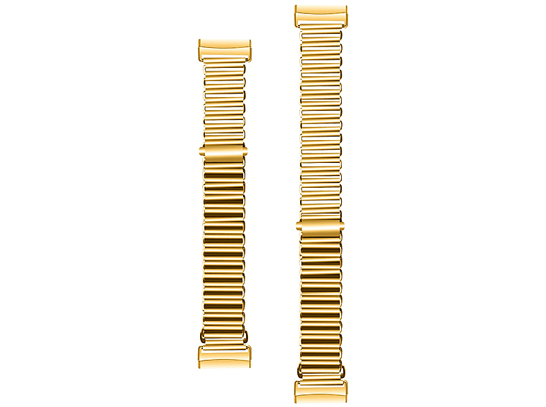 INF Armband Edelstahl, Ersatzarmband, Fitbit, Versa 3 / Versa 4 / Sense 2, Gold
