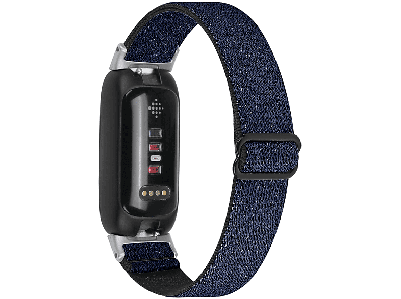 INF Uhrenarmband aus Nylon, Ersatzarmband, Fitbit, inspire3, Blau