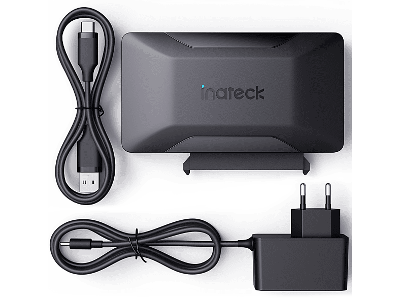 INATECK SATA USB Adapter, USB 3.2 Gen 2 Festplattenadapter für 2.5/3.5