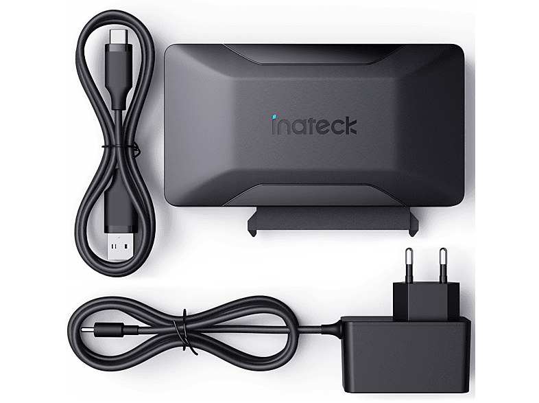 INATECK SATA für Adapter 2.5/3.5 USB Adapter, Gen bidirektionale Festplattenadapter SSD/HDD, 2 USB Übertragung 3.2