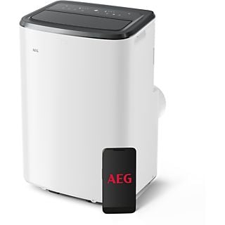 AEG Comfort 6000 Klimagerät BTU 9000 Mobile Klimageräte Weiß (Max. Raumgröße: 40 m², EEK: A+)