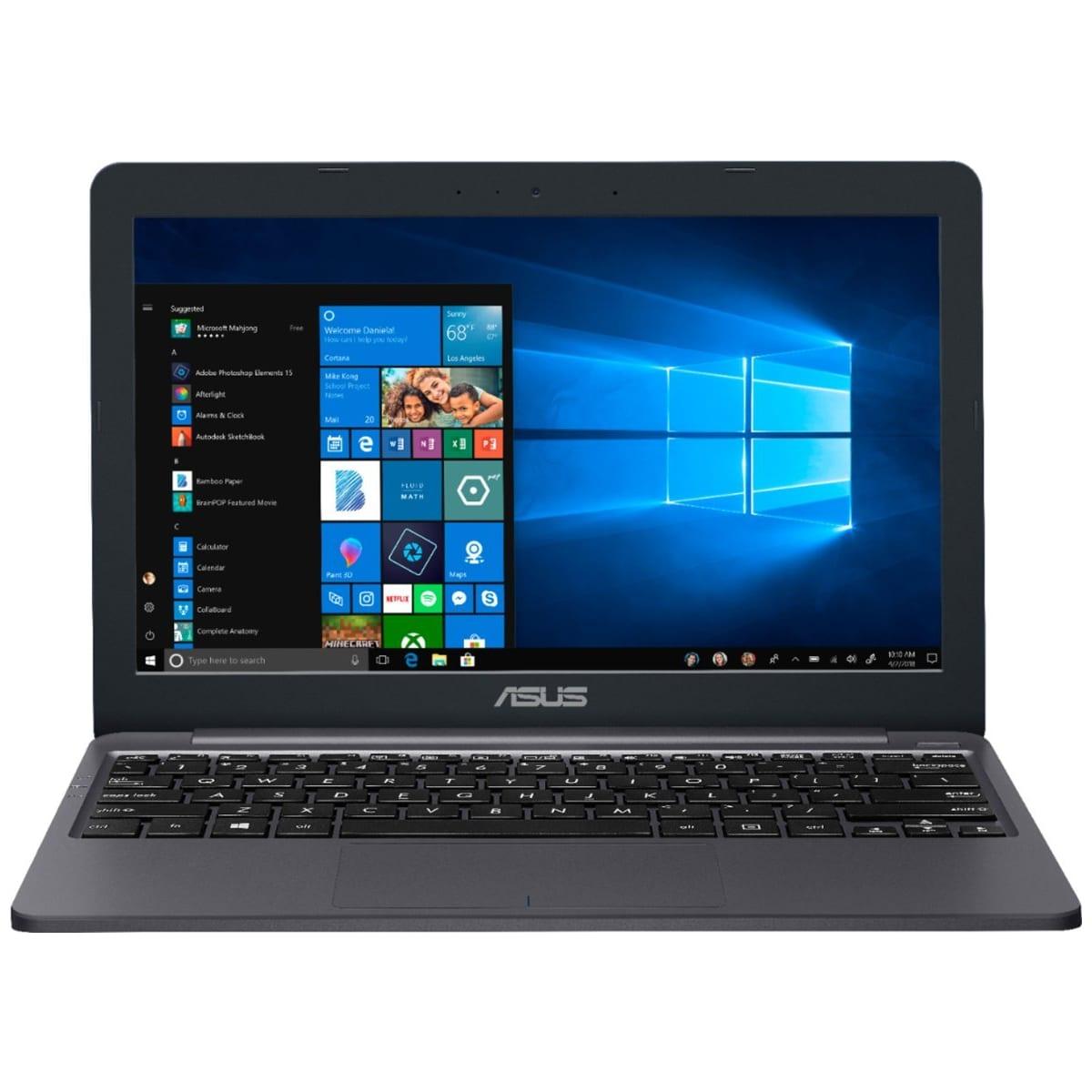 ASUS ASUS E2O3MA, Notebook mit Prozessor, eMMC, Zoll RAM, GB 32 GB 4 Display, Intel® Blau 11,6 Celeron®