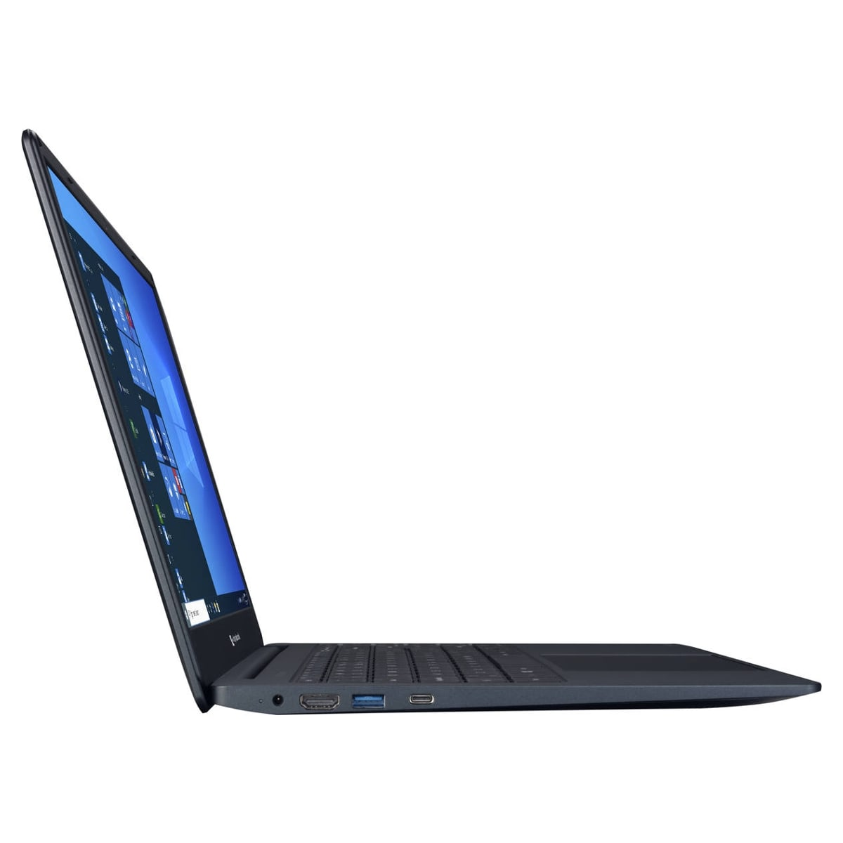 TOSHIBA A1PYS23E1128, Notebook Blau 256 GB Intel®, 15,6 SSD, 8 Zoll RAM, mit Display, GB