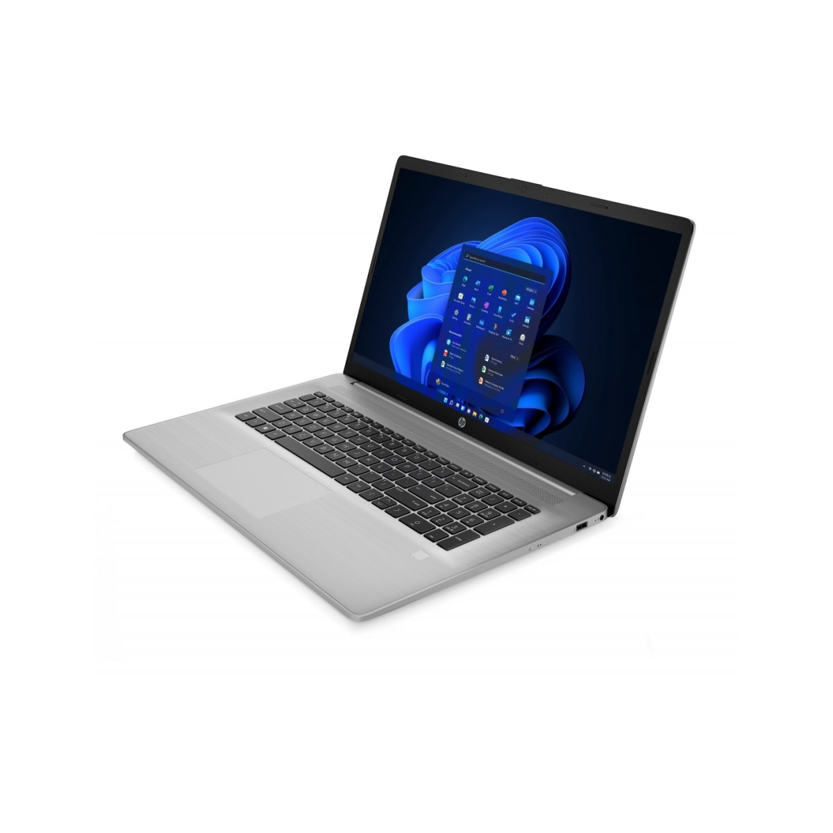 256 8 17,3 Display, mit Prozessor, HP Silber Zoll 439T7EAABF, Intel® GB RAM, Notebook Core™ GB SSD, i5