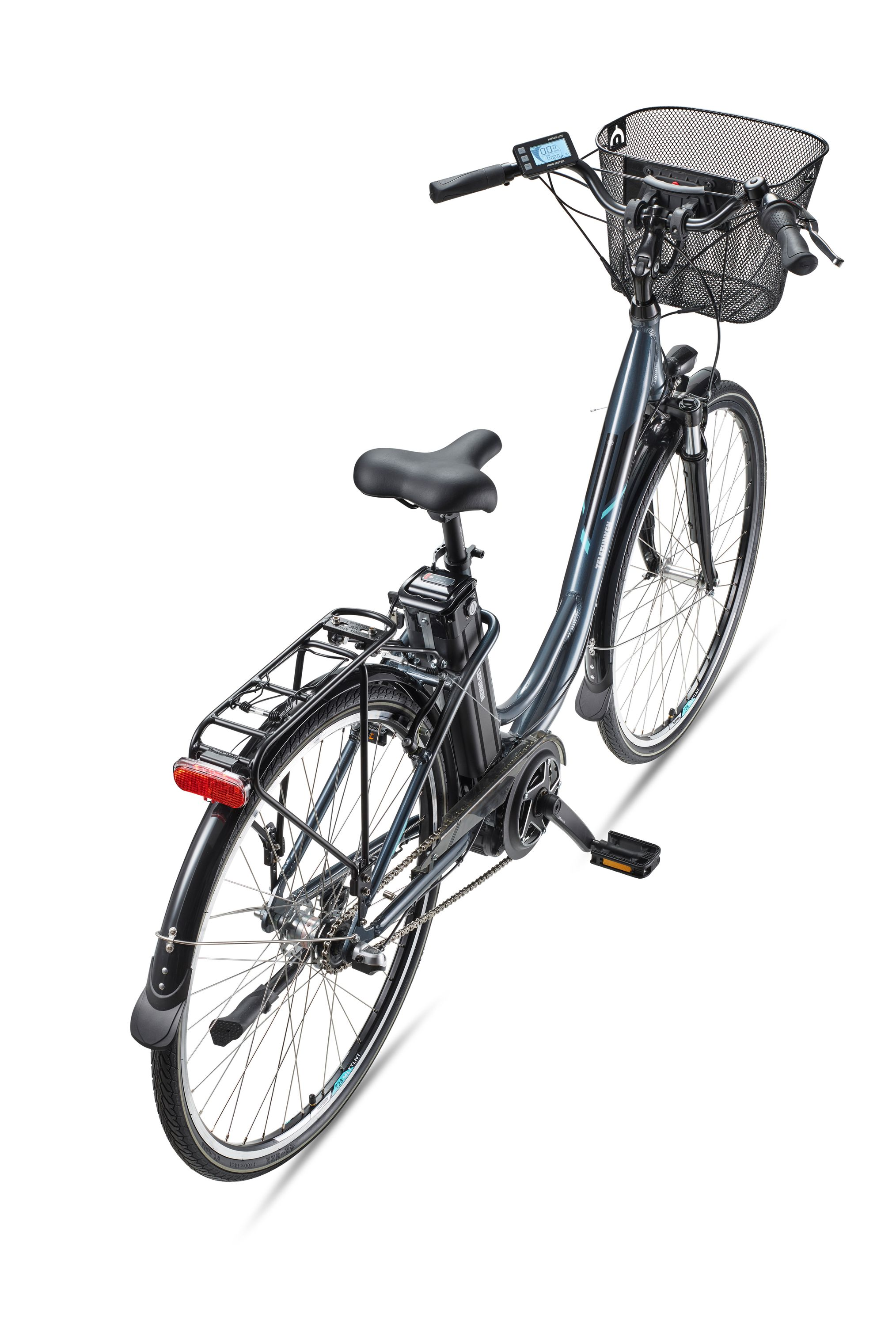 TELEFUNKEN Multitalent RC865 Citybike (Laufradgröße: Damen-Rad, 28 10,4, Zoll, Anthrazit)