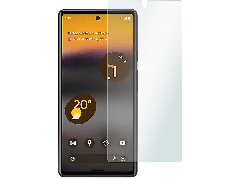 SLABO Displayschutz(für Pixel 4 Crystal Google 6a) x Clear