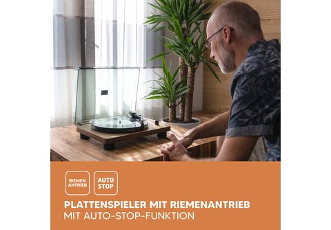 Plattenspieler | MediaMarkt LENCO Holz LS-50WD
