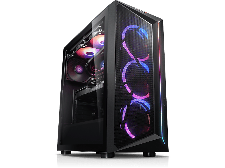 KIEBEL Cobra 12 Intel Core i5-12600KF, Windows 11 Home, Gaming PC mit Intel® Core™ i5 Prozessor, 16 GB RAM, 1 TB SSD, NVIDIA GeForce RTX™ 4060, 8 GB