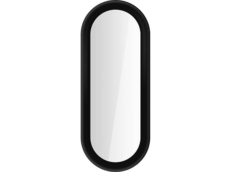 AVIZAR Gehärtetes Glas Schutzfolie mit 9H Härtegrad, Rand Schwarz Glas-Folien(für Xiaomi Xiaomi Mi Band 5 , Xiaomi Mi Band 6)