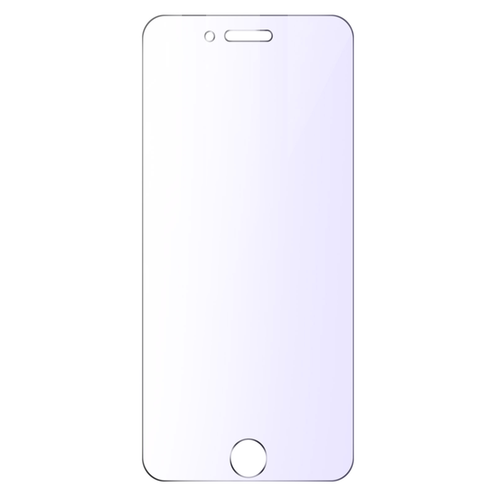 SE Glas iPhone Apple 2022) mit Schutzfolie AVIZAR Entspiegelung Gehärtetes Glas-Folien(für