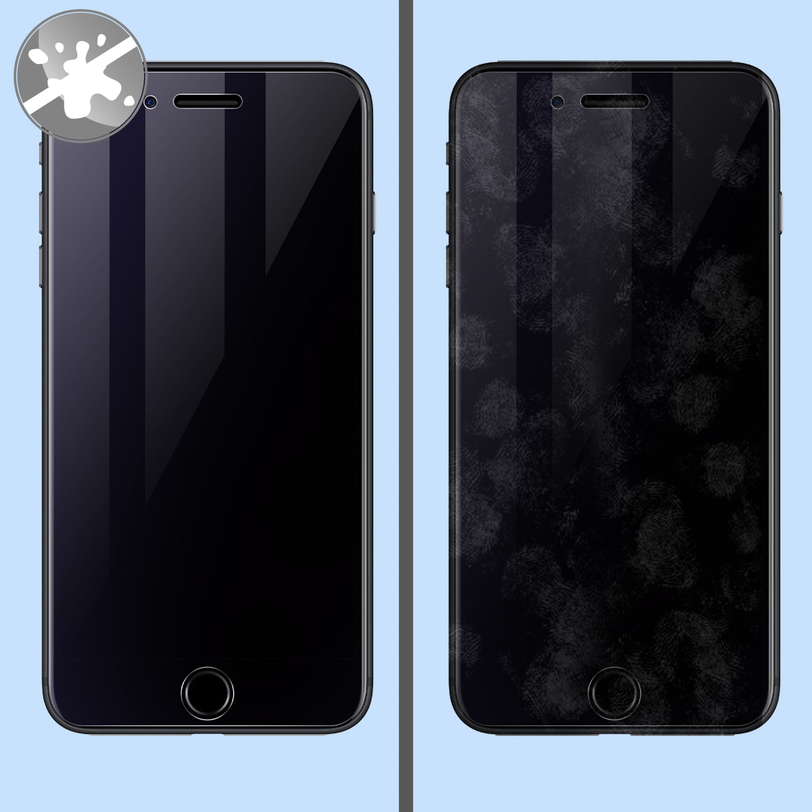 Entspiegelung Glas-Folien(für 2022) SE Apple Glas AVIZAR Gehärtetes iPhone mit Schutzfolie