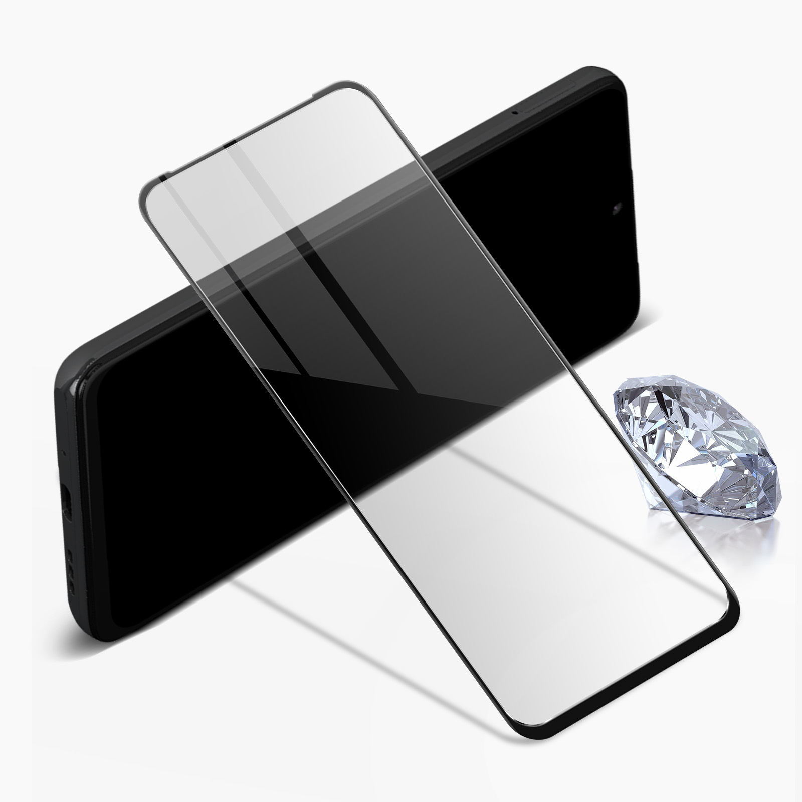 AVIZAR Flexibles Glas Schutzfolien(für Redmi 2022) 10 Xiaomi