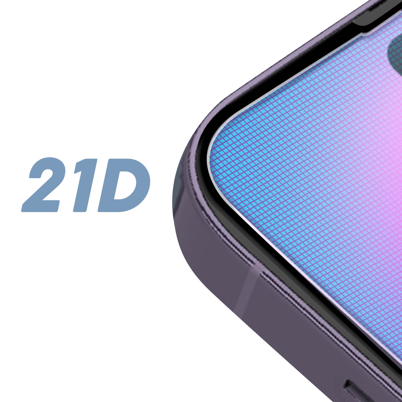 21D 14 Max) Apple gehärtete AVIZAR Bildschirmfolie iPhone Glas-Folien(für Pro