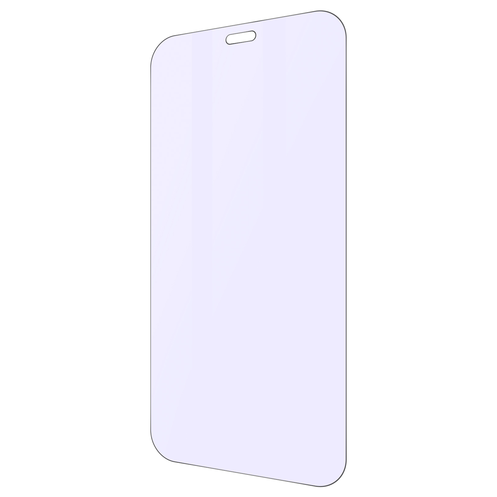 Glas Glas-Folien(für 12 Apple Schutzfolie Rand Pro) Entspiegelung, AVIZAR iPhone Gehärtetes mit Schwarz