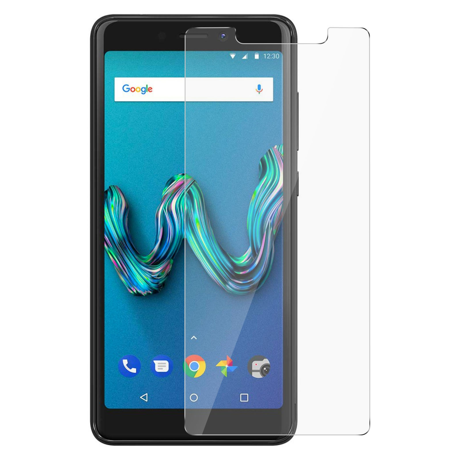 AVIZAR Gehärtetes Glas Schutzfolie Wiko 9H Wiko Tommy 3) Härtegrad Glas-Folien(für mit